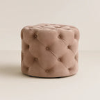 Cloud Bliss Tufted Ottoman Stool
