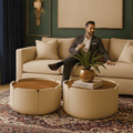 Luna Drift Modern Center Table For Living Room