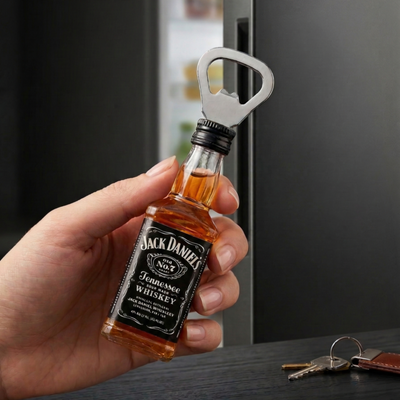 Mini Magnetic Bottle Opener – Stainless Steel Fridge Bottle Opener