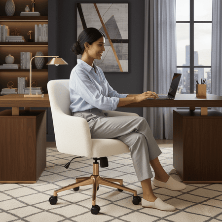 Clyra Upholstered Accent Chair with Wooden Legs