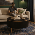 Midnight Mirage Modern Center Table for Living Room
