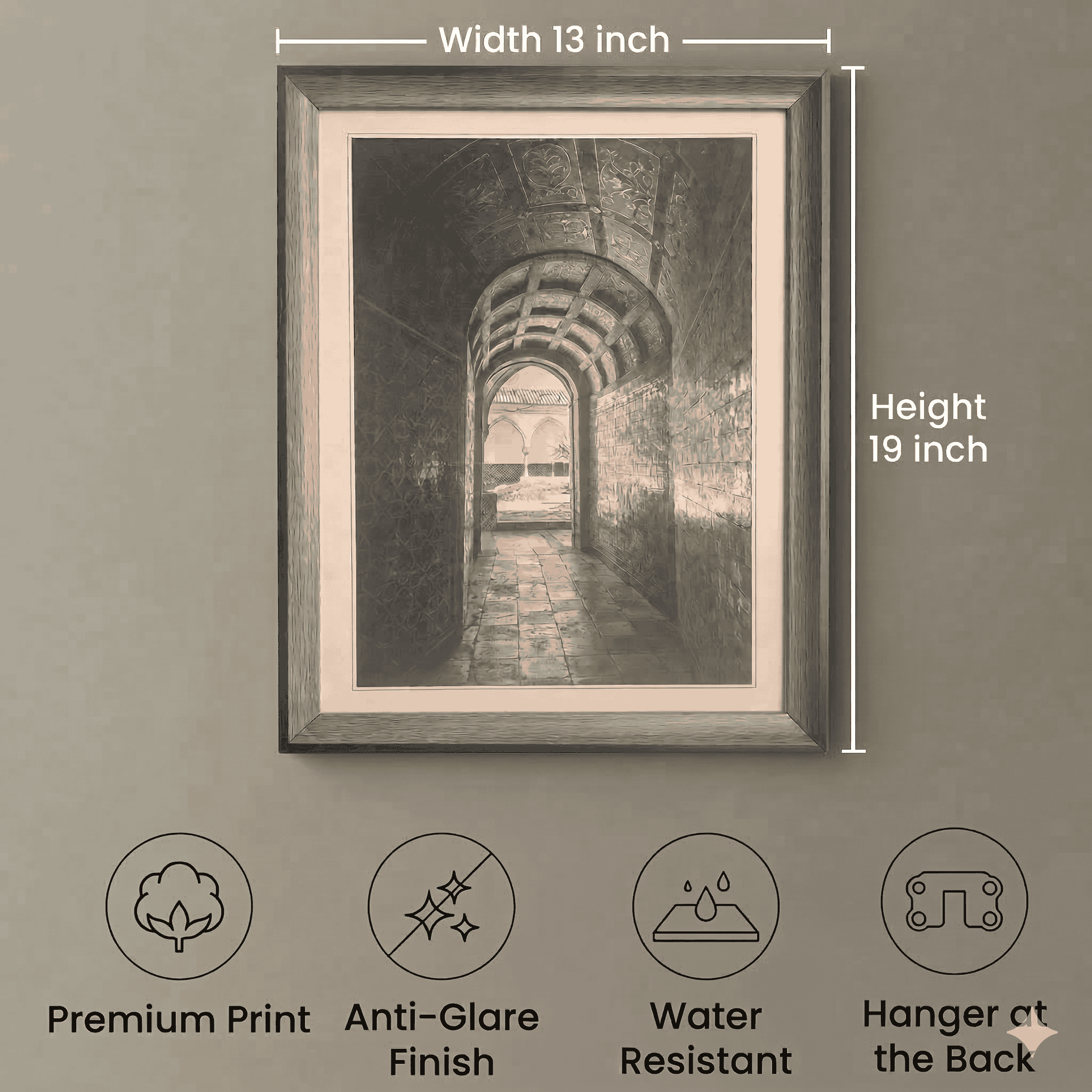 Timeless Passage Wall Art for Living Room & Bedroom Decor