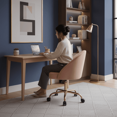 Duvin Upholstered Accent Chair with Wooden Legs