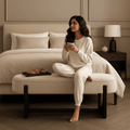 Tavira Bench Modern Upholstered Bench For Living Room Bedroom