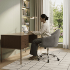 Feyra Upholstered Accent Chair with Wooden Legs