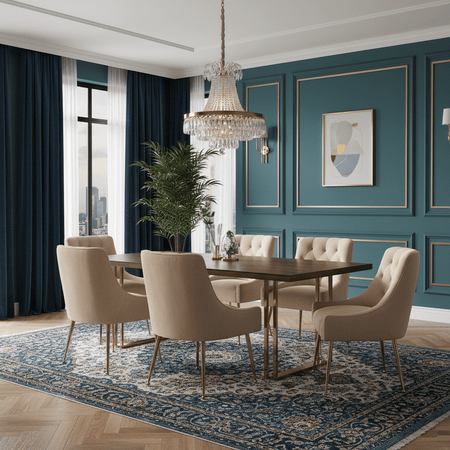 Arlo Upholstered Accent Chair with Wooden Frame