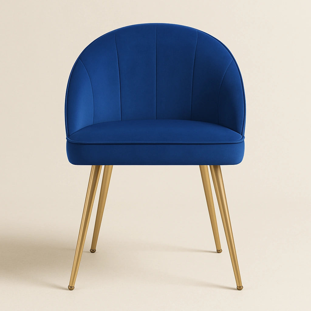 Orbelle Upholstered Dining Chair with Wooden Frame