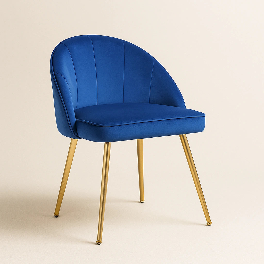 Orbelle Upholstered Dining Chair with Wooden Frame