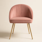 Orbelle Upholstered Dining Chair with Wooden Frame