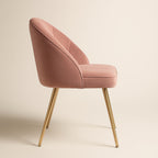 Orbelle Upholstered Dining Chair with Wooden Frame
