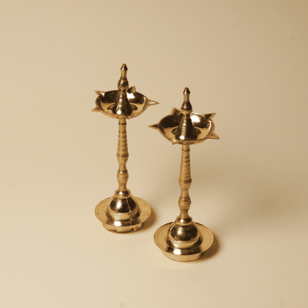 Divine Flame Tall Duo Candle Holder - Set of 2