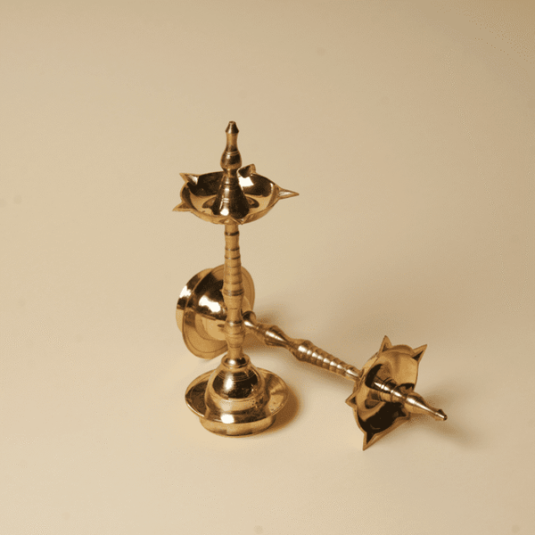 Divine Flame Tall Duo Candle Holder - Set of 2
