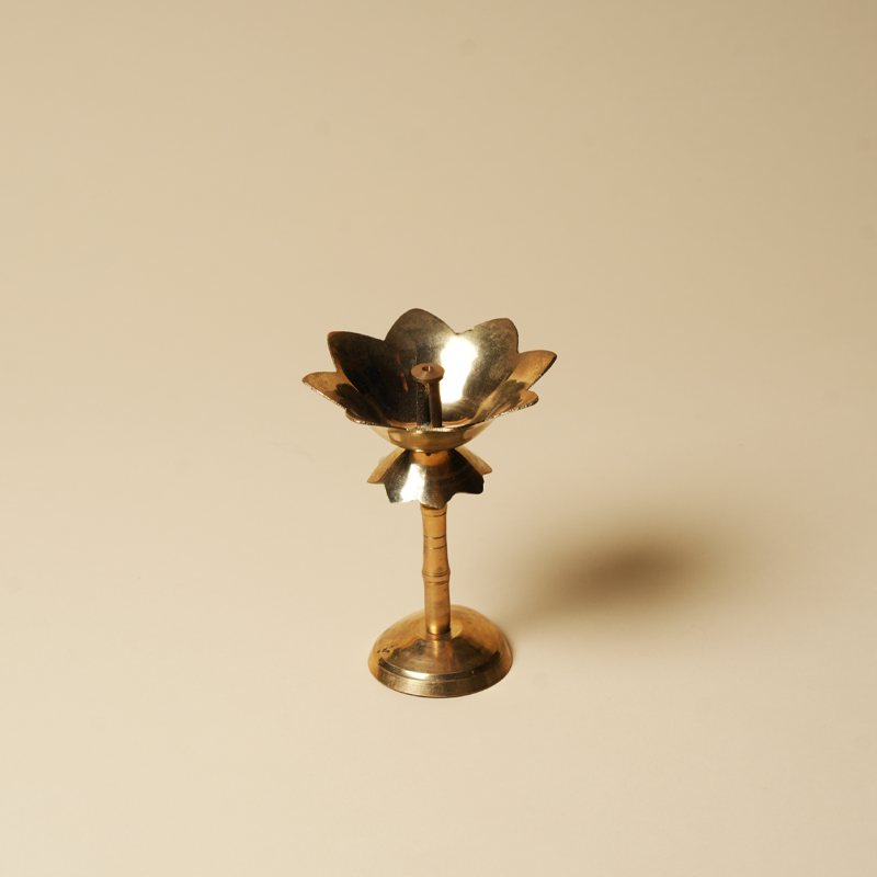 Floral Eternal Jyot Stand