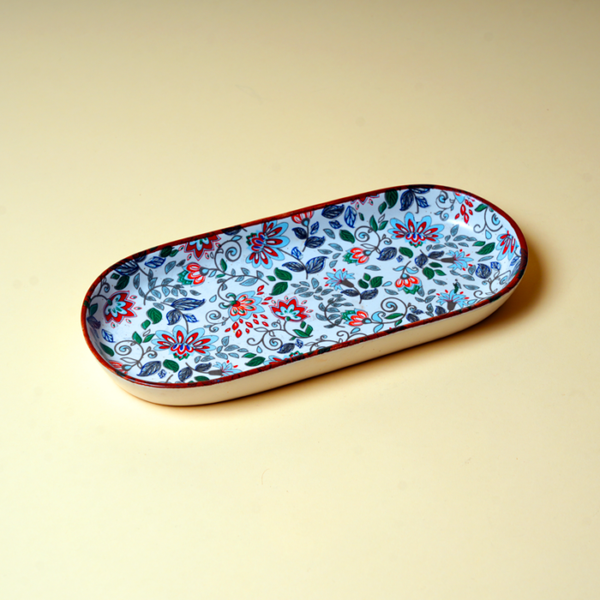 Oakline Wooden Serving Platter | Premium Snack, Bread & Cheese Serving Tray
