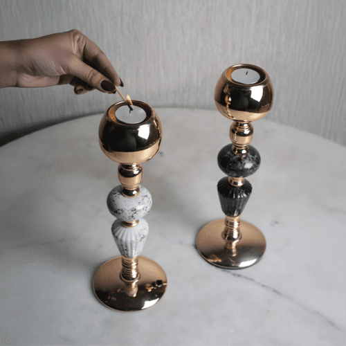 Regal Glow Trio Candle Holder - Set of 3