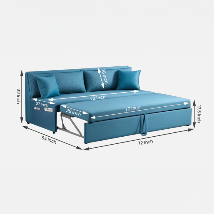 Cloudflip Sofa Cum Bed Modern Convertible Sofa Bed