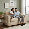 Caelo 2 Seater Sofa Modern Upholstered Living Room Sofa