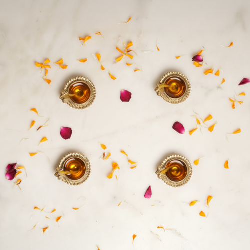Sacred Diya Set - Set of 4