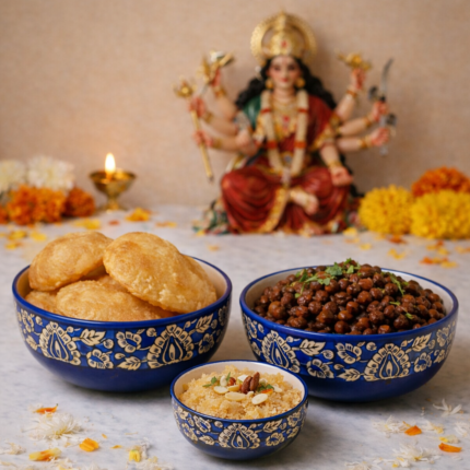 Indigo Royale Bowl Set