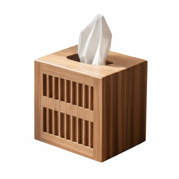 Karo Grid Napkin Holder - Image 1