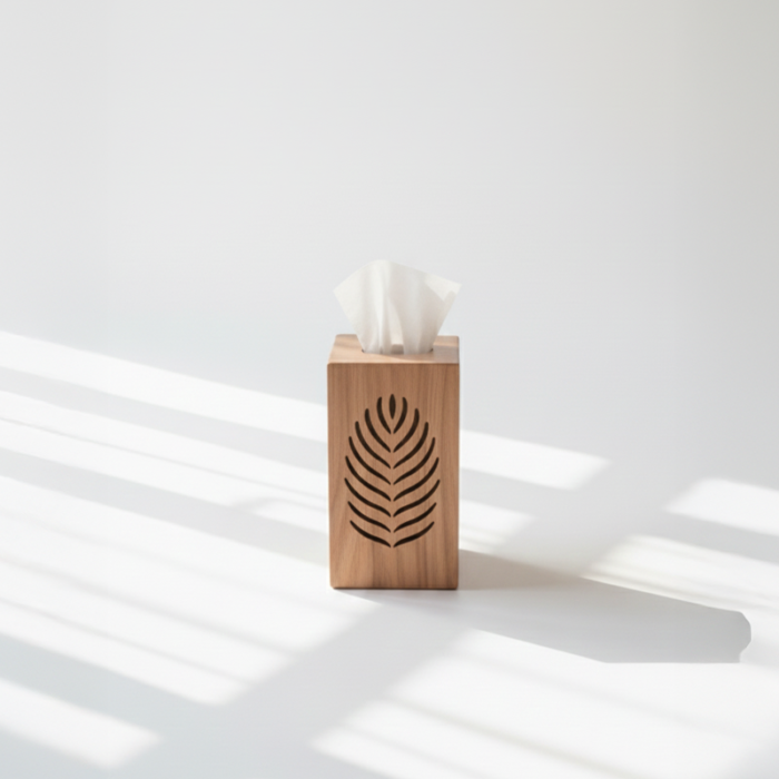Karo Leaf Tall Napkin Holder - Image 1