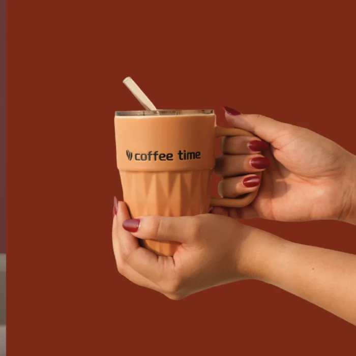 Blush Brew Cup Blush Brew Cup soft pink aesthetic coffee mug by Intaryaa