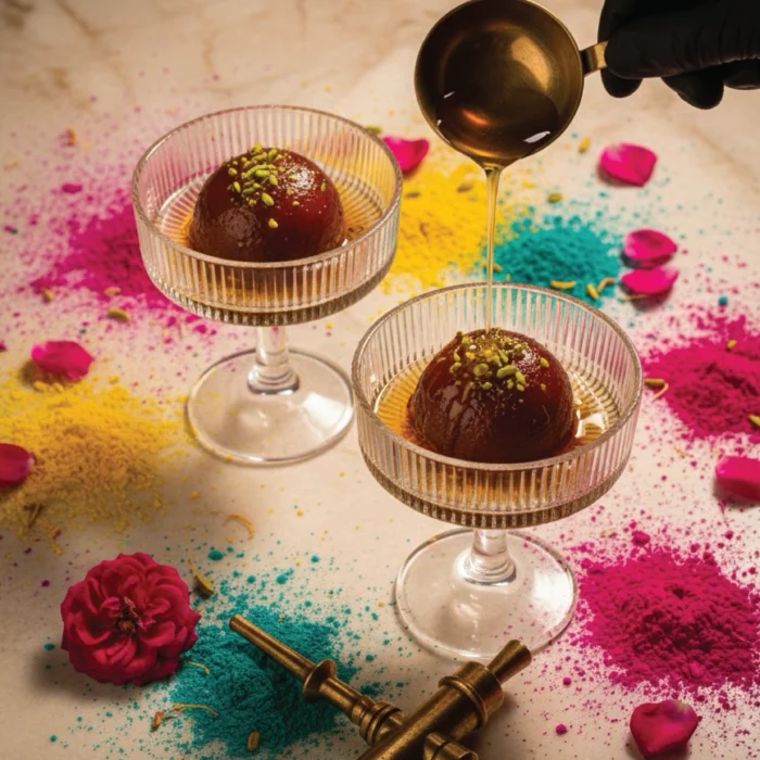 Crystal Martini Set premium clear glass elegant cocktail glasses by Intaryaa