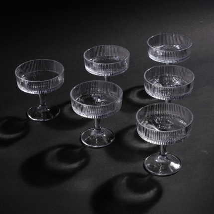 Crystal Martini Set | Luxury Cocktail Barware | Intaryaa