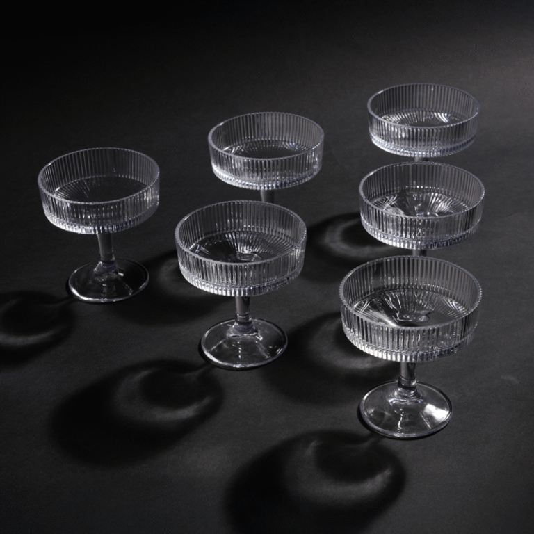 Crystal Martini Set | Luxury Cocktail Barware | Intaryaa
