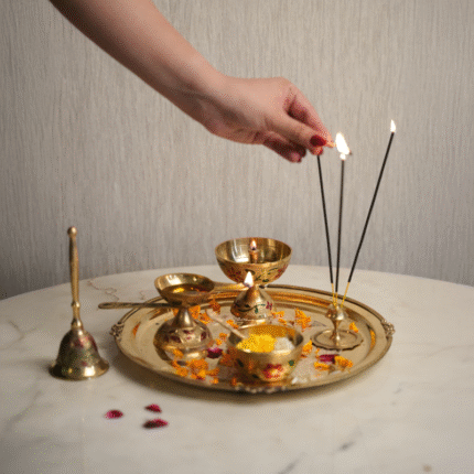 Divine Puja Thali Set