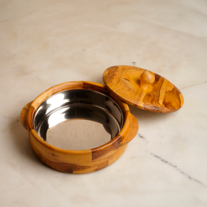 The Roti Keeper | Premium Wooden Roti Box | Intaryaa