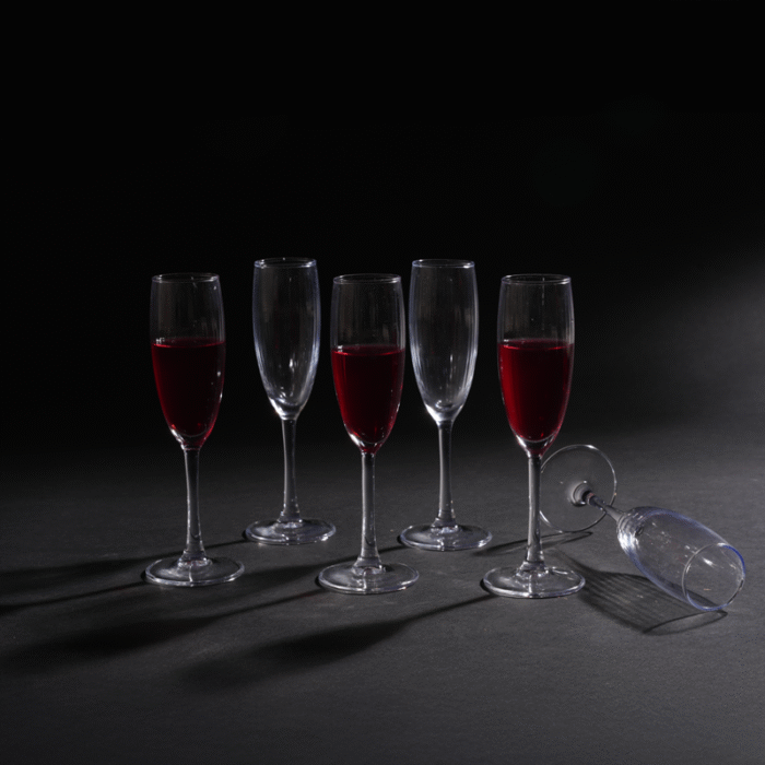 Celeste Fluted Champagne Glasses
