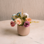 Petite Blush Flute | Small Pink Bud Vase | Intaryaa