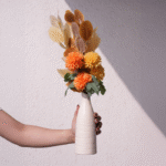 Ivory Bloom Stem Vase