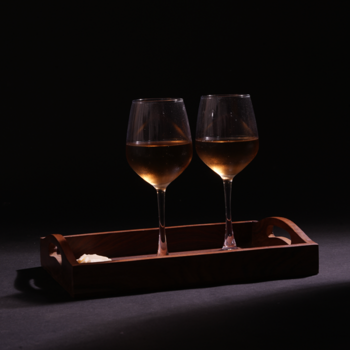 Twin Aura Wine Glasses – Elegant Modern Drinkware Set of 2 - Image 3