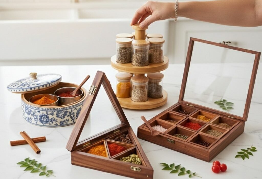 The Best Spice Organizers & Masala Boxes for a Beautiful Kitchen