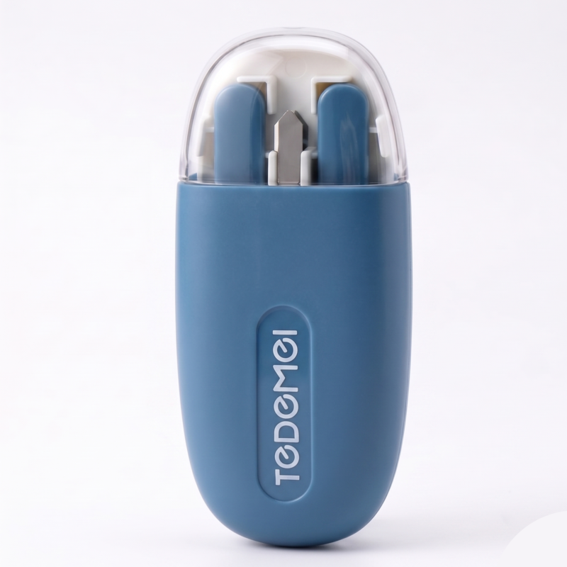 Portable Travel Cutlery Set with Case | Stainless Steel Spoon Fork Chopsticks Set for Office & Travel