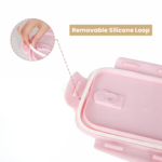 Leakproof Glass Lunch Box Set with Compartments (Set of 3)